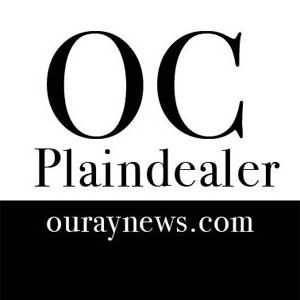 Logo for the Ouray County Plaindealer Ouray Colorado