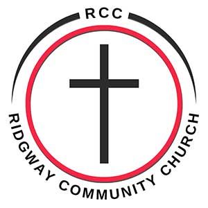 Logo for the Ridgway Community Church and Ridgway Food Pantry