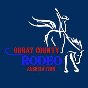 Logo for the Ouray County Rodeo Association