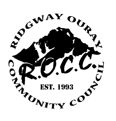 Logo for the Ridgway-Ouray Community Council