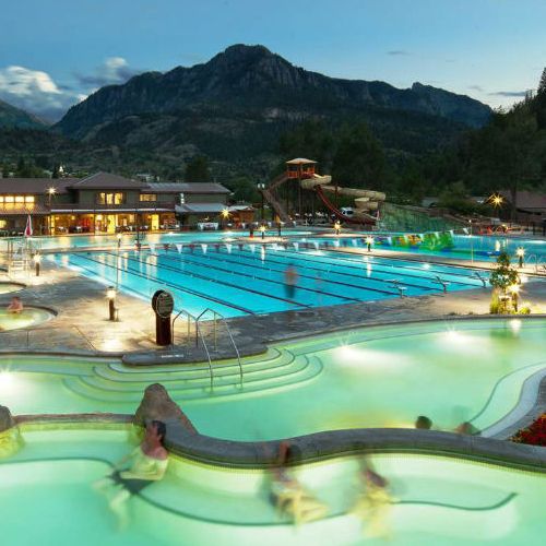 Ouray Hot Springs Pool in Ouray Colorado