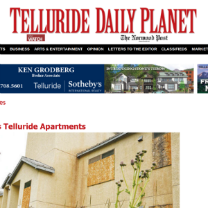 Telluride Daily Planet Telluride Colorado