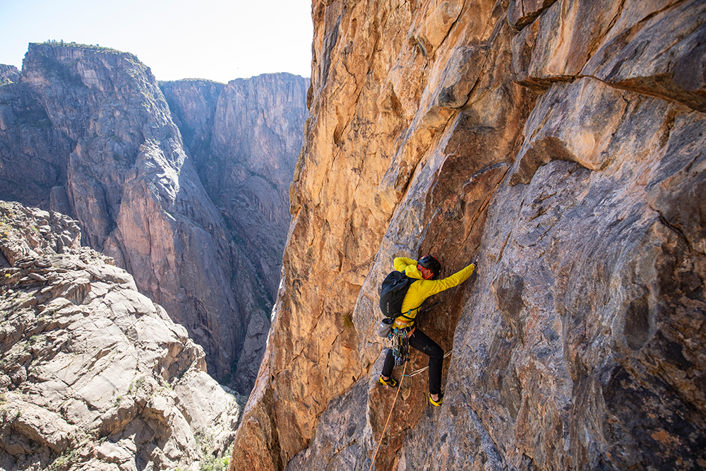 rock climbing Black Canyon