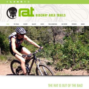 Logo for the Ridgway Area Trails