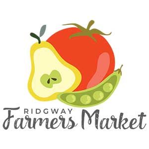 Logo for the Ridgway Farmers Market Ridgway Colorado