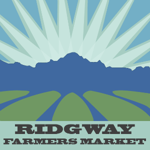 Logo for the Ridgway Farmers Market Ridgway Colorado