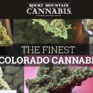 Logo for the Rocky Mountain Cannabis in Ridgway Colorado
