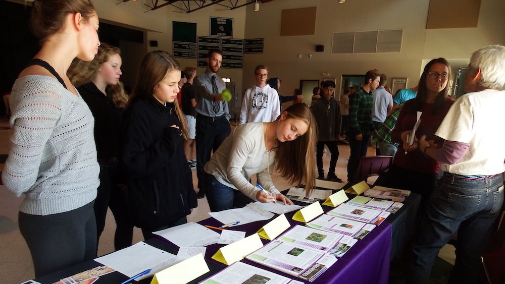 Career Experience Fair at Ridgway Secondary School