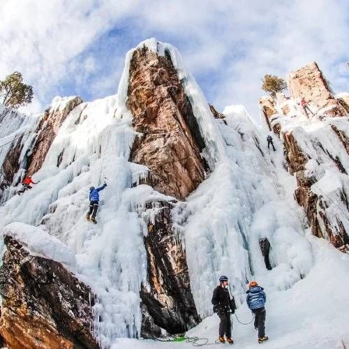 Ice Climbing in Ouray Ice Park