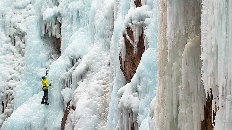 Ice Climbing in Ouray Ice Park