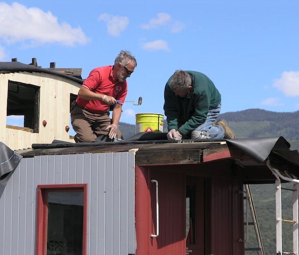 Ridgway Railroad Museum volunteers