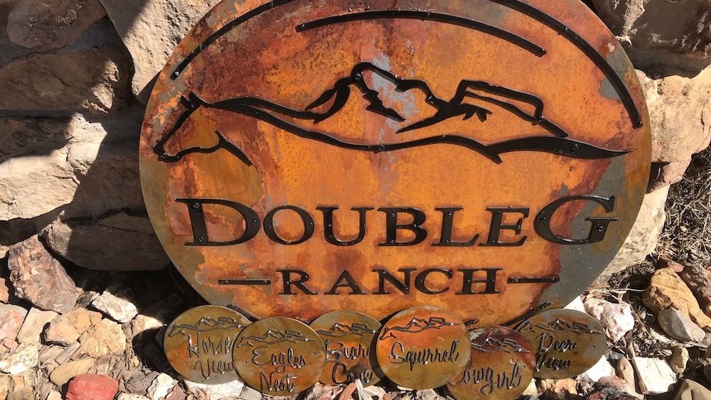 Logo for the Double G Ranch & Guest Lodge, Ridgway Colorado