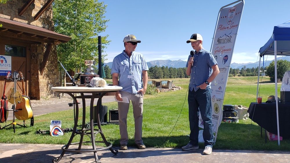 2019 Youth Apprentice Zach Sauer accepts scholarship at Ridgway Chamber Open