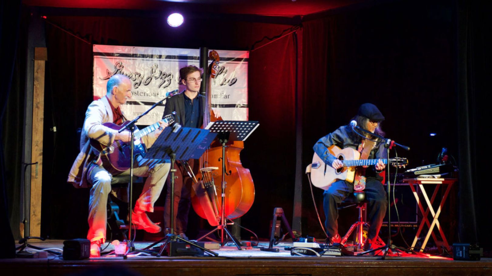 Gypsy Jazz Social Club plays at the Sherbino in Ridgway CO